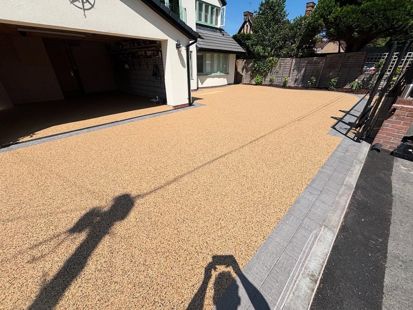 Driveway, patio and landscaping work by Creative Contractors in Stourbridge and the West Midlands